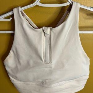 Lululemon Athletica White Sports Bra